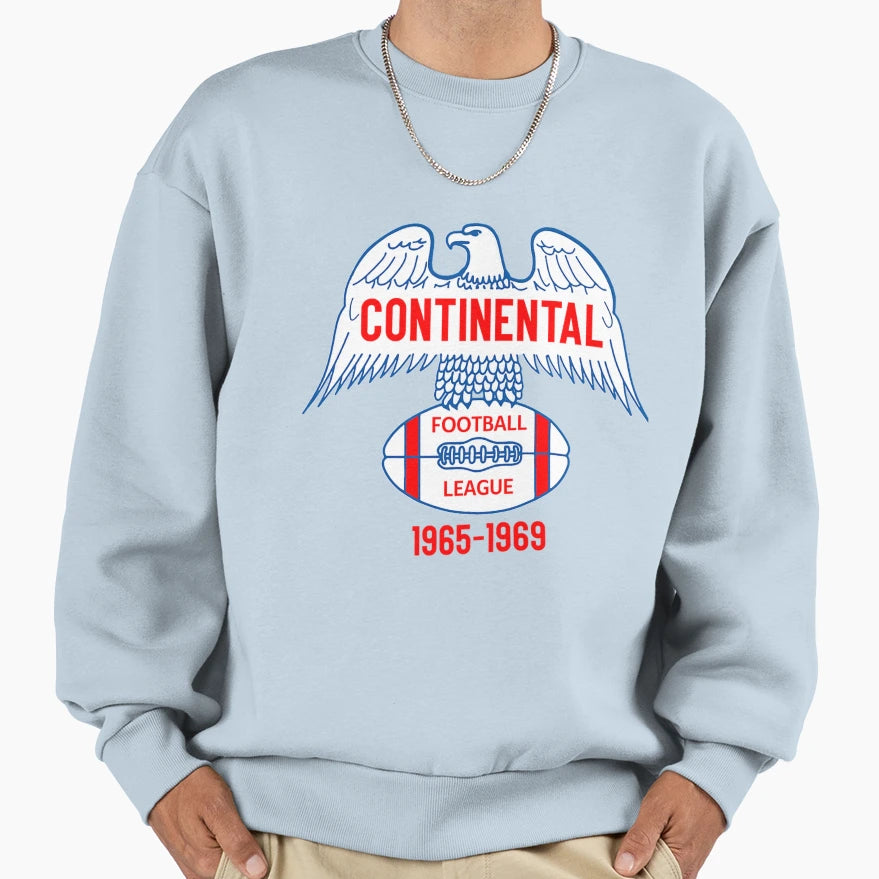 Continental Football League Sweatshirt - Minimalist Print Unisex - T-Shirt, Sweatshirt, Hoodie