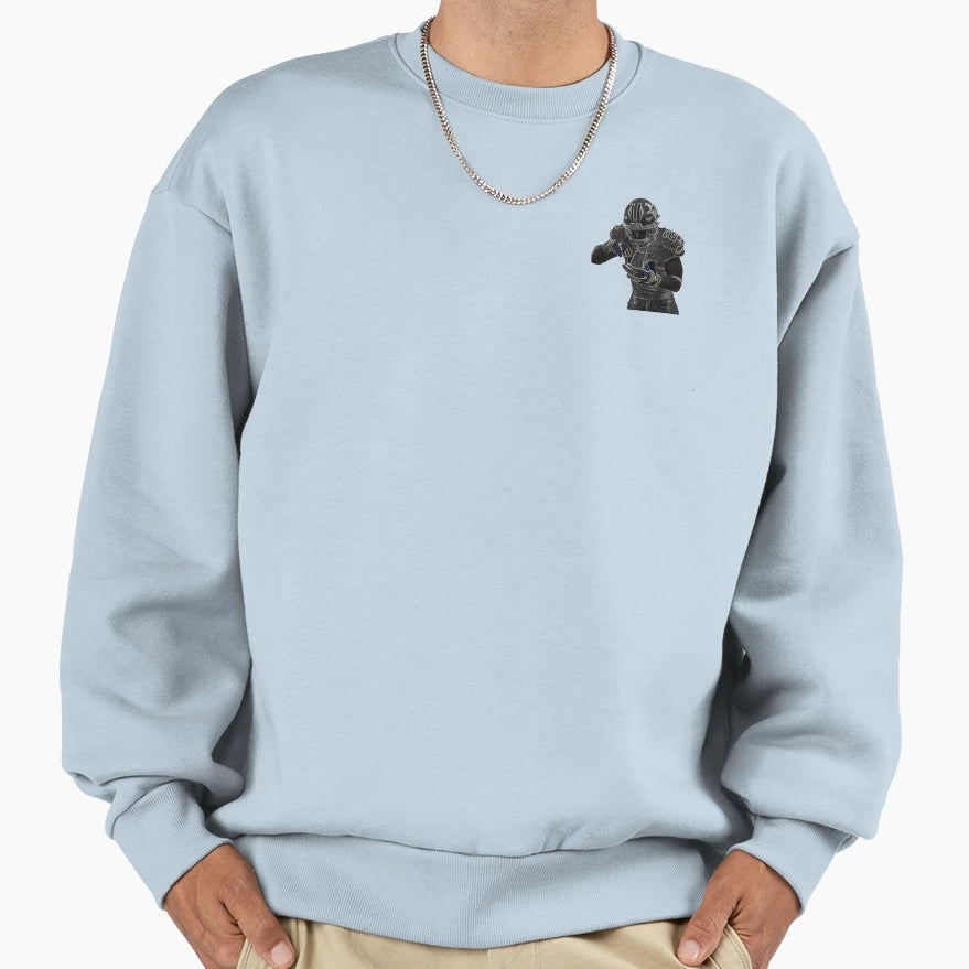 Ezekiel Elliot Cowboy Fan Art Sweatshirt - Fun Novelty Design Men Women - T-Shirt, Sweatshirt, Hoodie