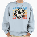 Distressed Match Day Sweatshirt - Novelty Apparel Unisex - T-Shirt, Sweatshirt, Hoodie