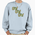 Go Go Go Green And Gold Sweatshirt - Streetwear Style for Adults - T-Shirt, Sweatshirt, Hoodie