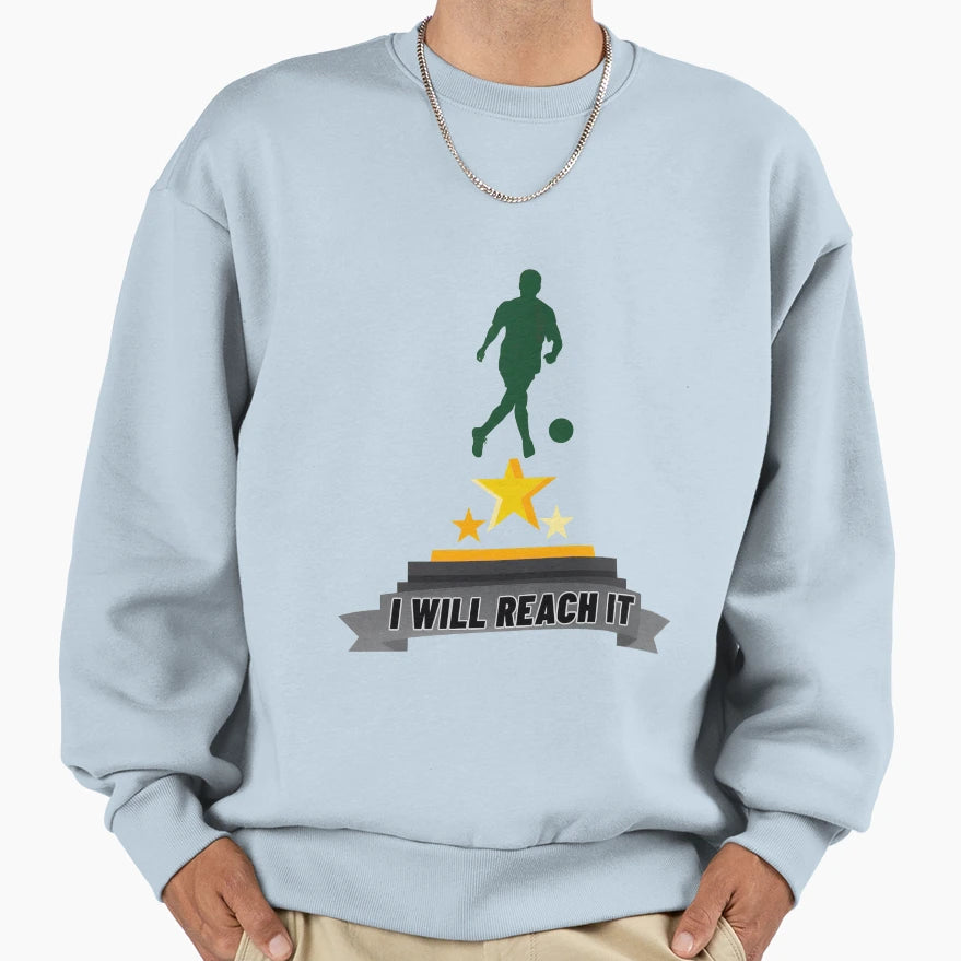 Football Keyword Motivation Sweatshirt - Streetwear Style Men Women - T-Shirt, Sweatshirt, Hoodie