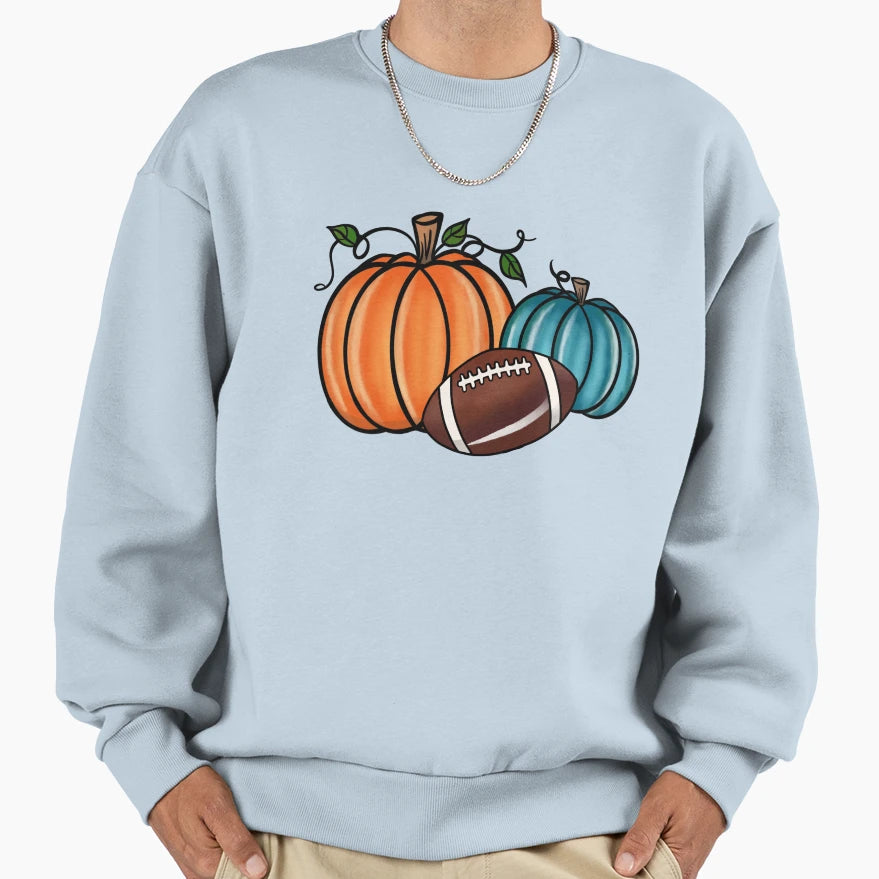 Fall Football Sweatshirt - Trendy Graphic Unisex - T-Shirt, Sweatshirt, Hoodie
