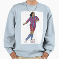 Ronaldinho Barcelona Sweatshirt - Streetwear Style Unisex - T-Shirt, Sweatshirt, Hoodie