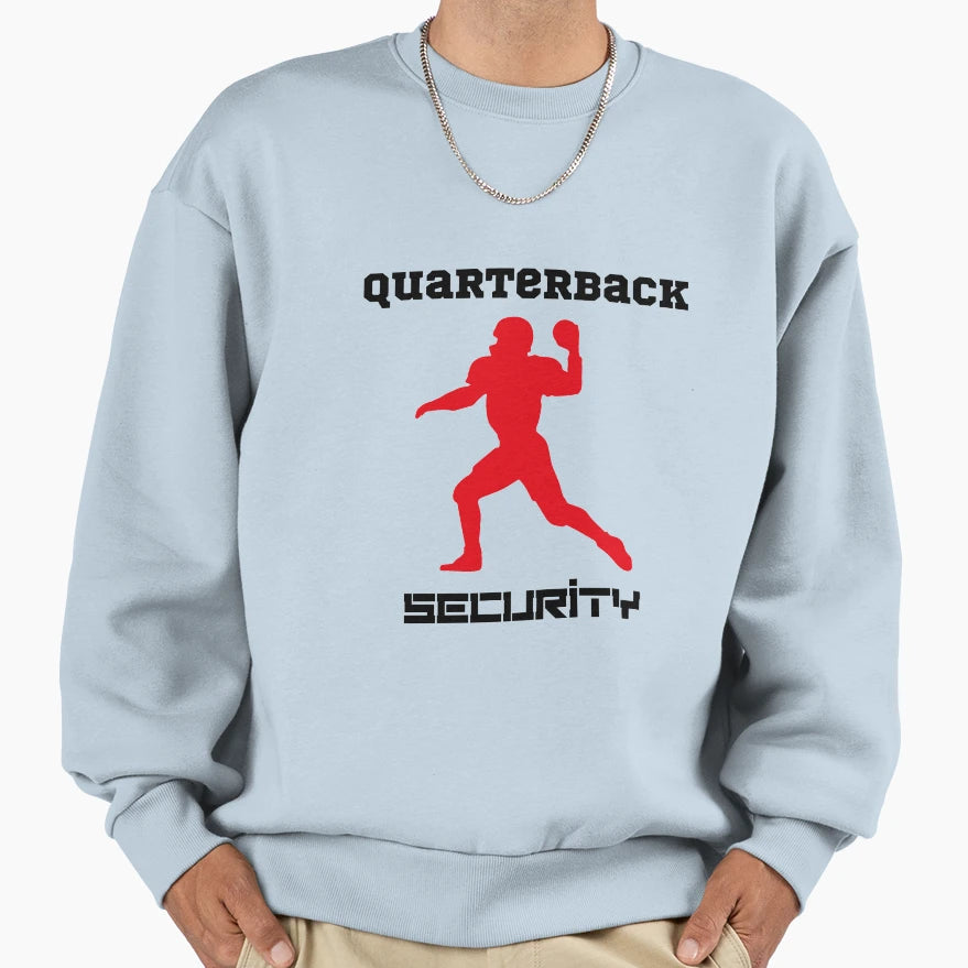 Quarterback Security Red Sweatshirt - Streetwear Style Unisex - T-Shirt, Sweatshirt, Hoodie