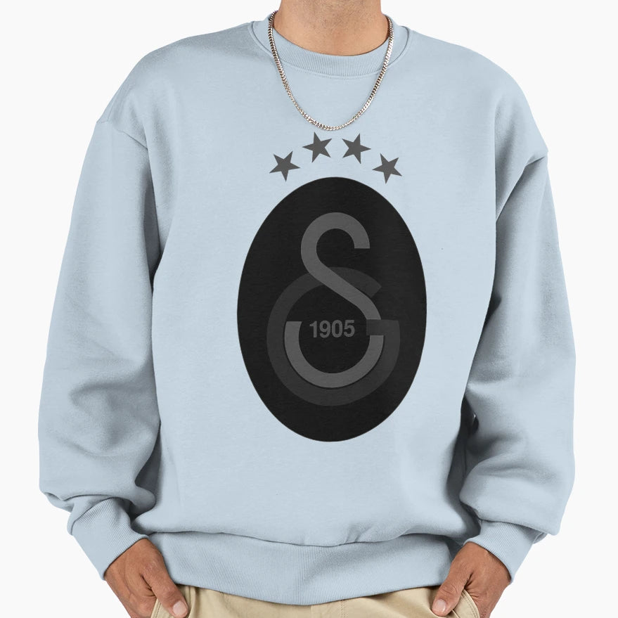 Galatasaray Black Sweatshirt - Minimalist Print for Adults - T-Shirt, Sweatshirt, Hoodie