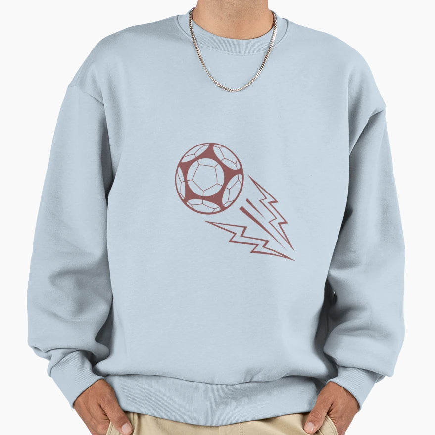 Soccer Ball Sweatshirt - Unique Graphic Unisex - T-Shirt, Sweatshirt, Hoodie
