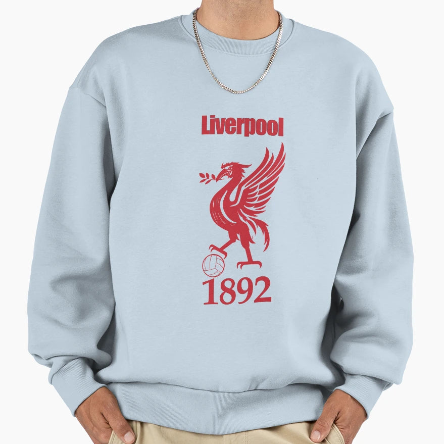 Liverpool Red Bird 1892 Sweatshirt - Casual Everyday Wear Men Women - T-Shirt, Sweatshirt, Hoodie