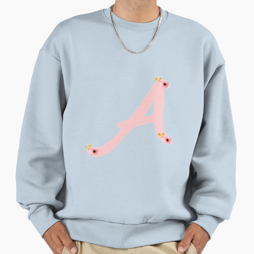 Letter Sweatshirt - Graphic Print for Adults - T-Shirt, Sweatshirt, Hoodie
