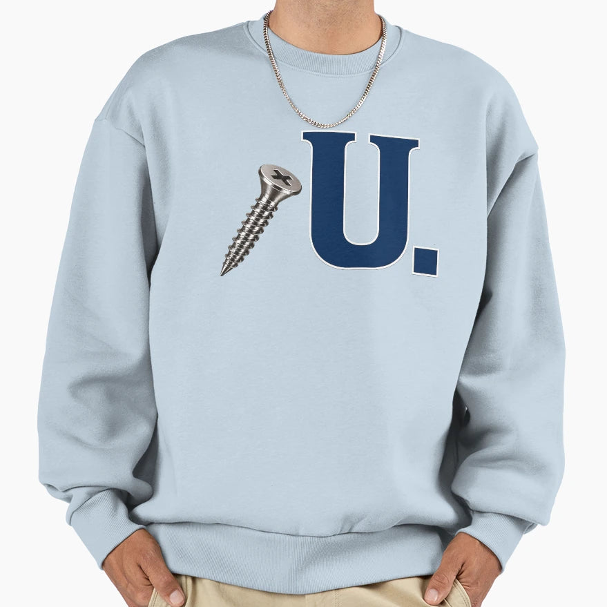 Screw U Collection Ivy Navy Sweatshirt - Novelty Apparel Men Women - T-Shirt, Sweatshirt, Hoodie