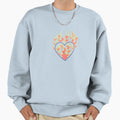 Heart Fire Sweatshirt - Novelty Apparel for Adults - T-Shirt, Sweatshirt, Hoodie