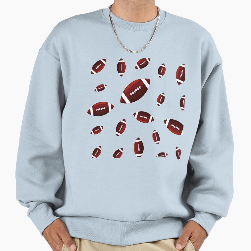 American Football Sweatshirt - Aesthetic Graphic Men Women - T-Shirt, Sweatshirt, Hoodie