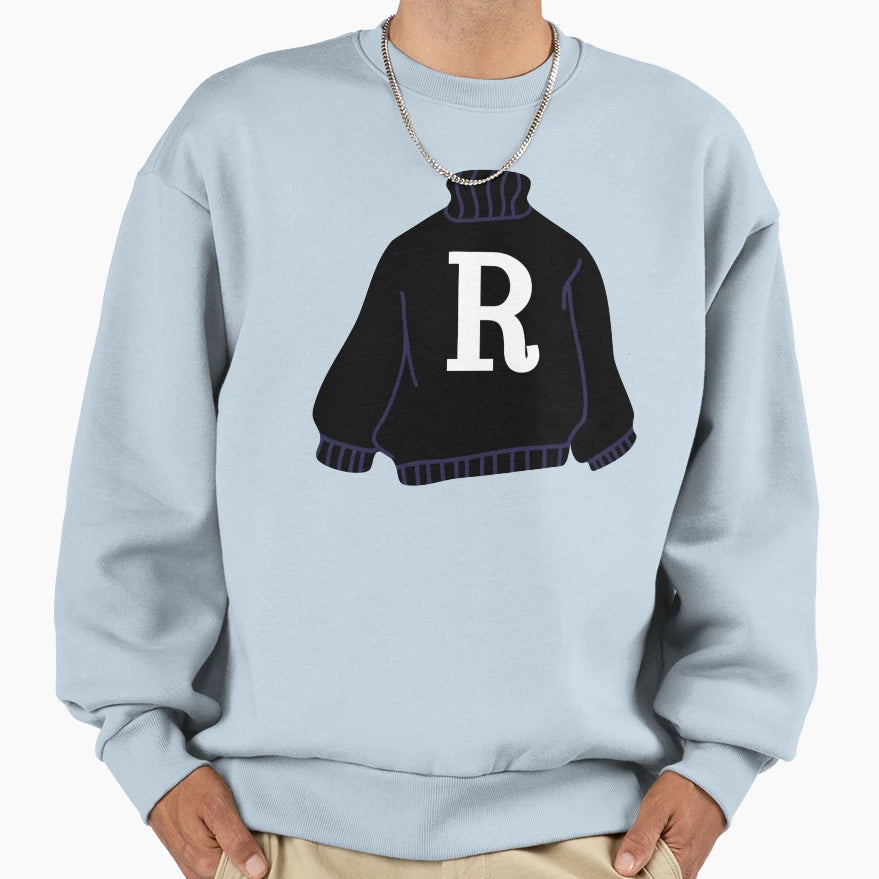 Letter Sweatshirt - Casual Everyday Wear Unisex - T-Shirt, Sweatshirt, Hoodie
