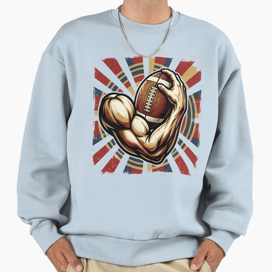Built Like Giant Strong Sweatshirt - Casual Everyday Wear for Adults - T-Shirt, Sweatshirt, Hoodie
