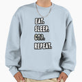 Eat Sleep Cod Repeat Sweatshirt - Unique Graphic for Adults - T-Shirt, Sweatshirt, Hoodie