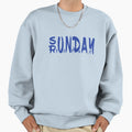 Sunday Runner Motif Leisure Runners Sweatshirt - Minimalist Print Unisex - T-Shirt, Sweatshirt, Hoodie