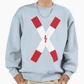 Andreaskreuz Level Crossing Traffic Sign Sweatshirt - Graphic Print Unisex - T-Shirt, Sweatshirt, Hoodie