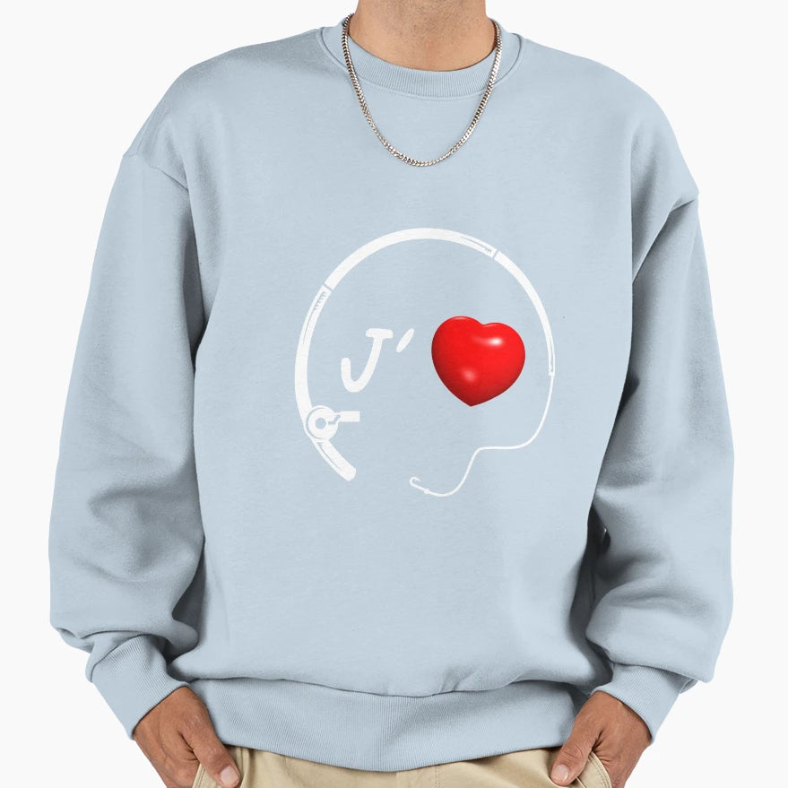 Obv I Love Fishing Fishing Rod Sweatshirt - Streetwear Style for Adults - T-Shirt, Sweatshirt, Hoodie