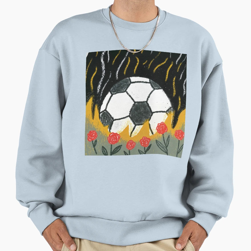 Immerse Yourself World Football Sweatshirt - Novelty Apparel Men Women - T-Shirt, Sweatshirt, Hoodie