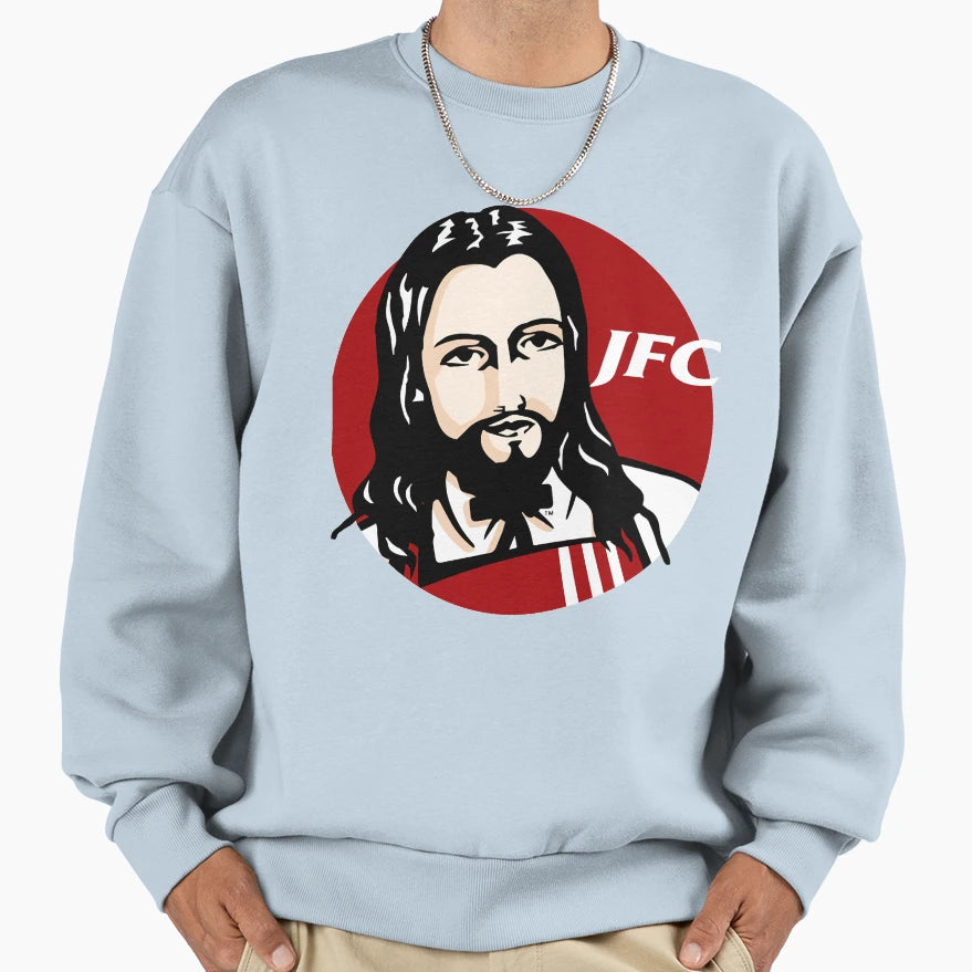Jfc Jesus Fried Chicken T-Shirt - Novelty Apparel Men Women - T-Shirt, Sweatshirt, Hoodie