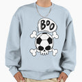 Halloween Soccer Ball Scary Sweatshirt - Minimalist Print Unisex - T-Shirt, Sweatshirt, Hoodie