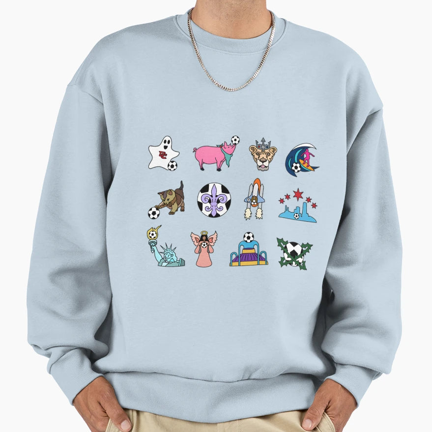 Nwsl Teams Sweatshirt - Fun Novelty Design Men Women - T-Shirt, Sweatshirt, Hoodie