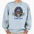 Chicago Football Helmet Sugar Sweatshirt - Fun Novelty Design Men Women - T-Shirt, Sweatshirt, Hoodie