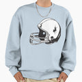 American Football Helmet Sweatshirt - Casual Everyday Wear for Adults - T-Shirt, Sweatshirt, Hoodie