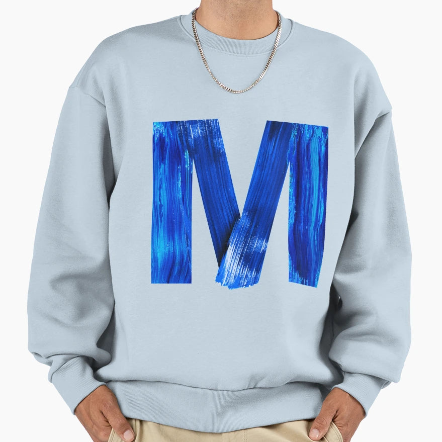 Letter Sweatshirt - Streetwear Style for Adults - T-Shirt, Sweatshirt, Hoodie