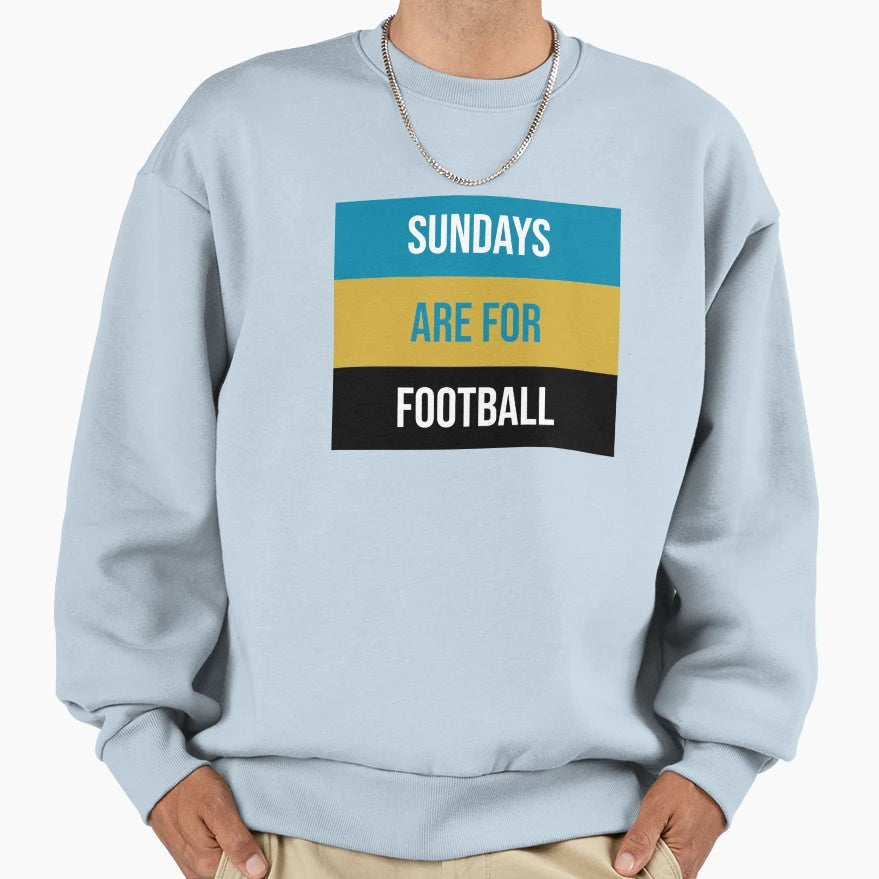 Sundays Are Football Sweatshirt - Trendy Graphic Men Women - T-Shirt, Sweatshirt, Hoodie