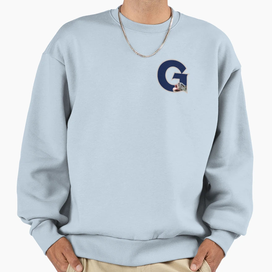 Jack Bulldog Georgetown Logo Sweatshirt - Streetwear Style for Adults - T-Shirt, Sweatshirt, Hoodie