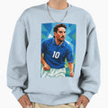 Roberto Baggio Italy Football Sweatshirt - Casual Everyday Wear Men Women - T-Shirt, Sweatshirt, Hoodie