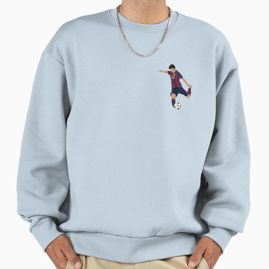 Messi Soccer Sweatshirt - Graphic Print Unisex - T-Shirt, Sweatshirt, Hoodie