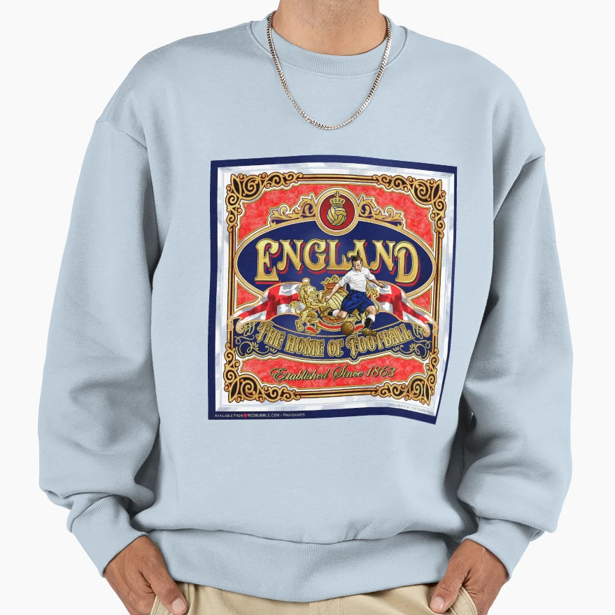 England Home Football Sweatshirt - Graphic Print Men Women - T-Shirt, Sweatshirt, Hoodie