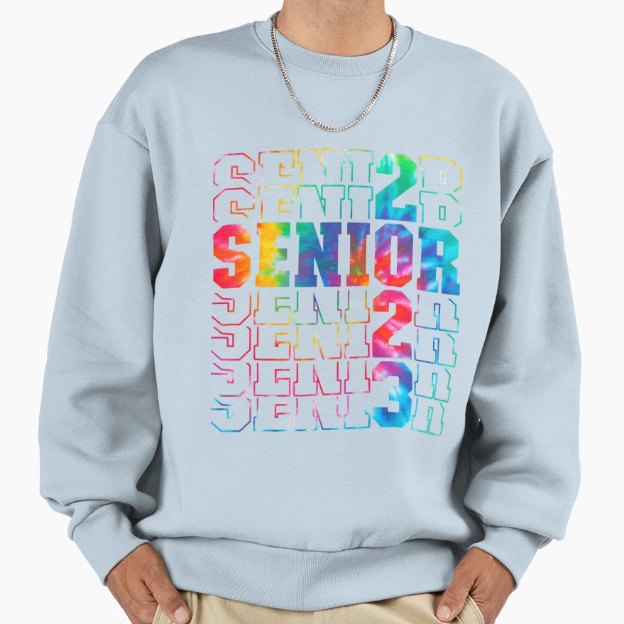 Back To School Senior 2023 Sweatshirt - Novelty Apparel for Adults - T-Shirt, Sweatshirt, Hoodie
