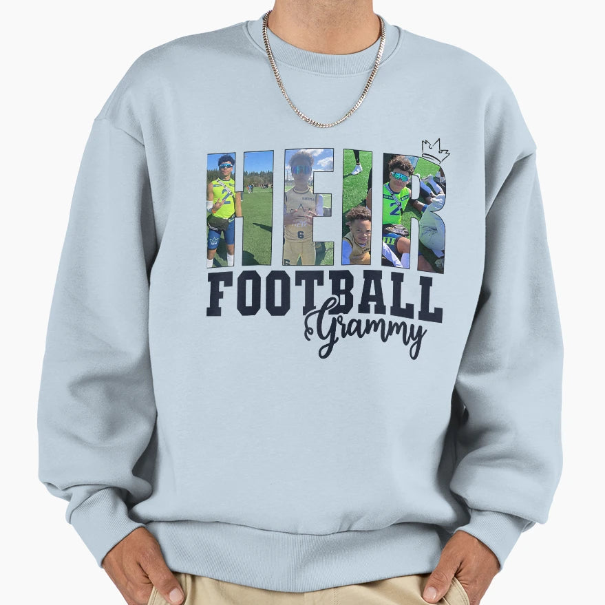 Tristan Football Grammy Raglan Sweatshirt - Custom Art Print Men Women - T-Shirt, Sweatshirt, Hoodie