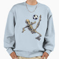 Soccer Halloween Skeleton Player Sweatshirt - Fun Novelty Design for Adults - T-Shirt, Sweatshirt, Hoodie