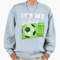 Birthday S 8 Soccer Its My 8Th Sweatshirt - Custom Art Print for Adults - T-Shirt, Sweatshirt, Hoodie