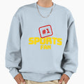 1 Sports Fan Yellow Sweatshirt - Custom Art Print Men Women - T-Shirt, Sweatshirt, Hoodie