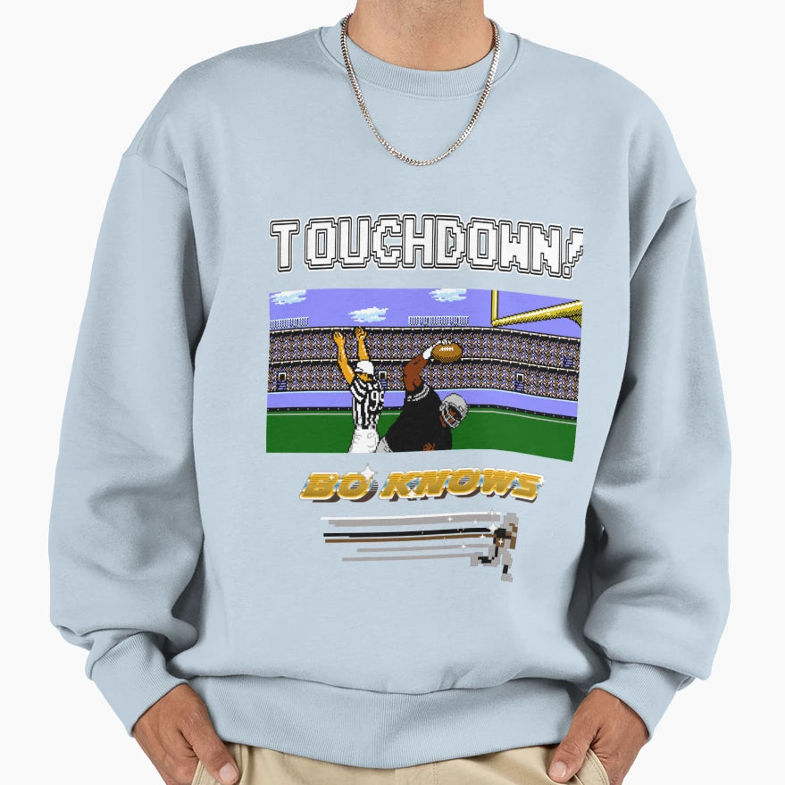 Bo Knows Deluxe Sweatshirt - Casual Everyday Wear for Adults - T-Shirt, Sweatshirt, Hoodie
