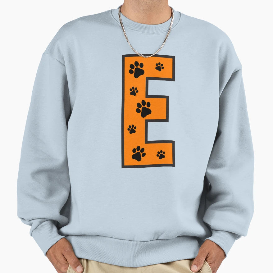 Paw Alphabet Sweatshirt - Aesthetic Graphic Unisex - T-Shirt, Sweatshirt, Hoodie