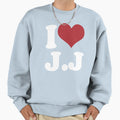 I Love Janet Jj White Sweatshirt - Custom Art Print Unisex - T-Shirt, Sweatshirt, Hoodie