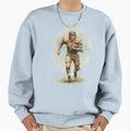 Watercolor Football Sweatshirt - Casual Everyday Wear Men Women - T-Shirt, Sweatshirt, Hoodie