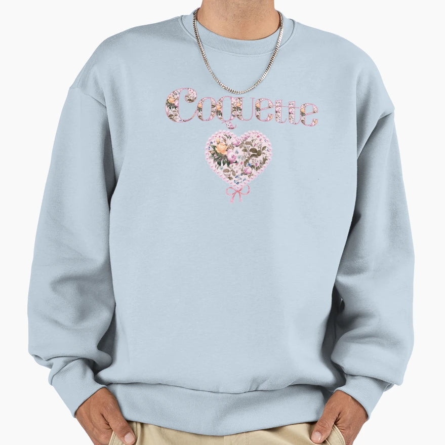 Coquette Coquette Aesthetic T-Shirt - Custom Art Print Unisex - T-Shirt, Sweatshirt, Hoodie