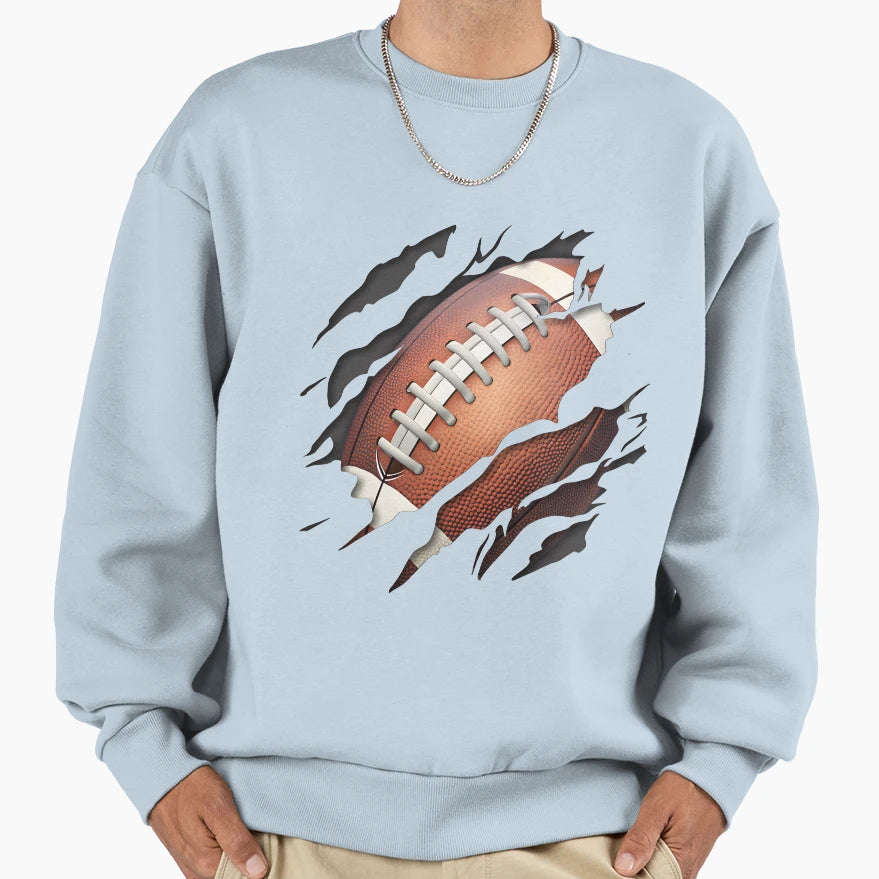 American Football Sweatshirt - Unique Graphic Men Women - T-Shirt, Sweatshirt, Hoodie