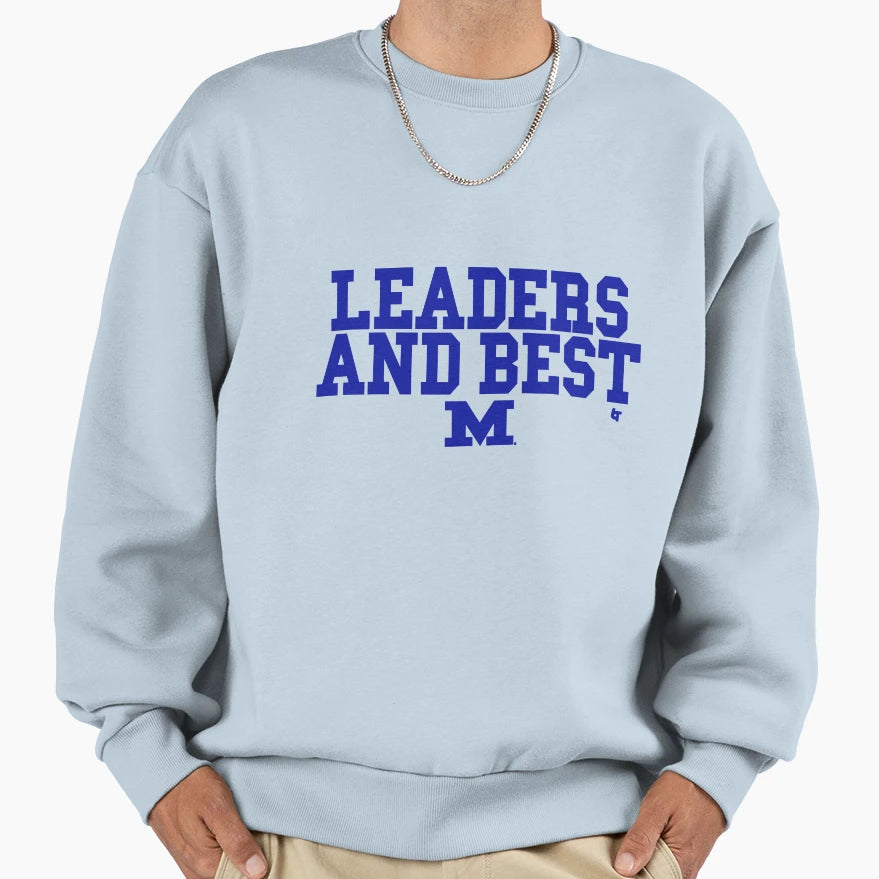 Michigan Leaders And Best Sweatshirt - Novelty Apparel Men Women - T-Shirt, Sweatshirt, Hoodie