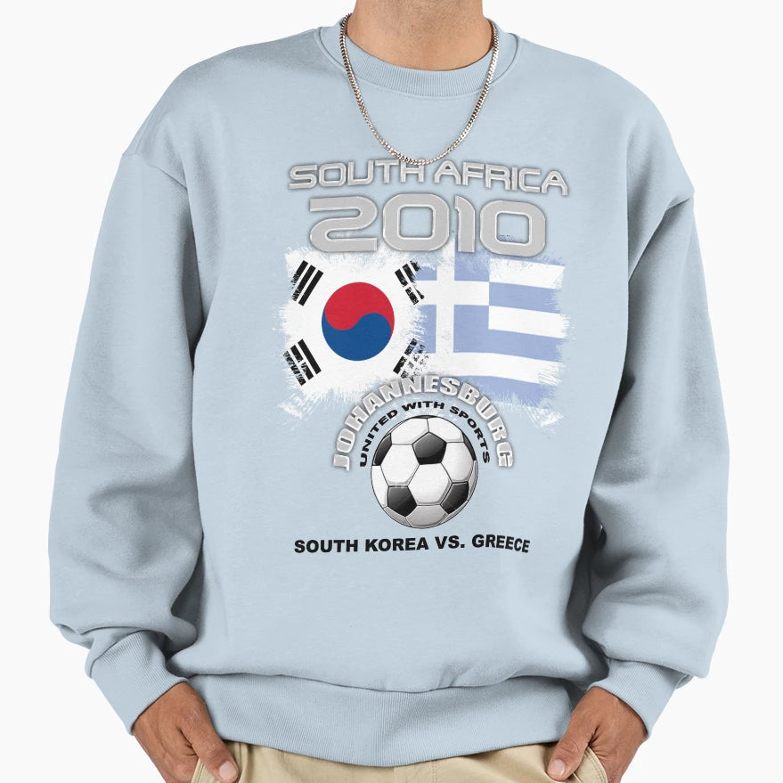 South Korea Vs Greece Sweatshirt - Streetwear Style Unisex - T-Shirt, Sweatshirt, Hoodie