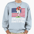 American Football Sweatshirt - Graphic Print Men Women - T-Shirt, Sweatshirt, Hoodie