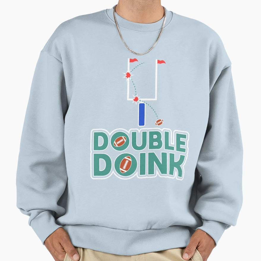 Double Doink American Football Fans Sweatshirt - Aesthetic Graphic Unisex - T-Shirt, Sweatshirt, Hoodie