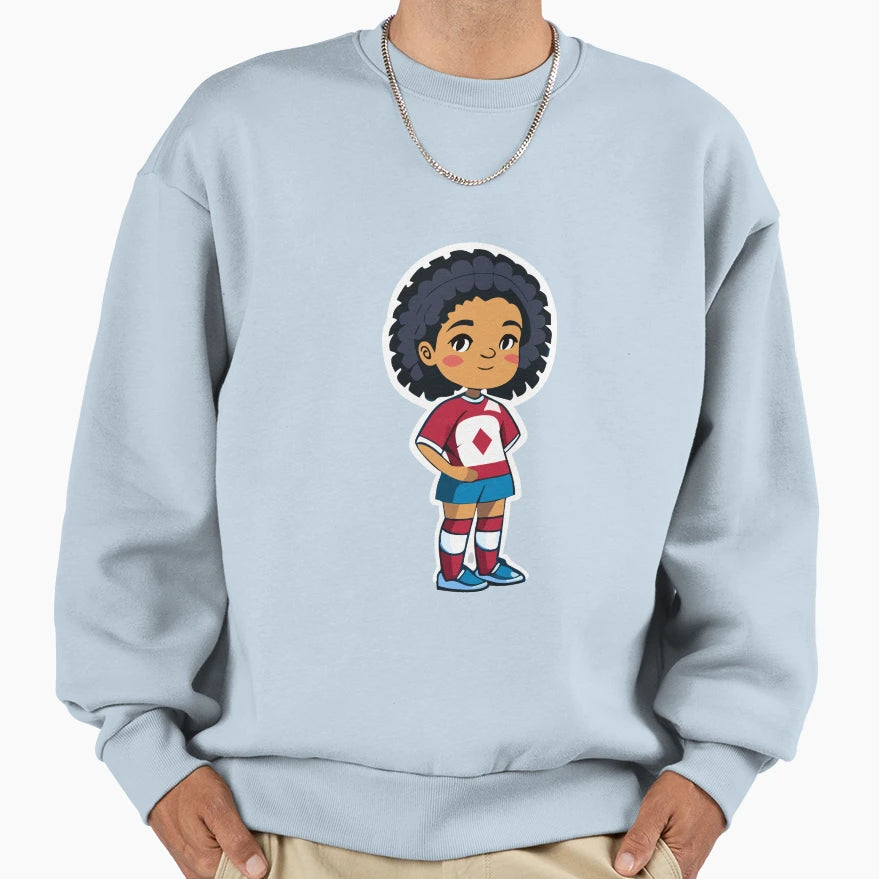 Soccer Soccer Player Soccer Player Sweatshirt - Graphic Print Unisex - T-Shirt, Sweatshirt, Hoodie