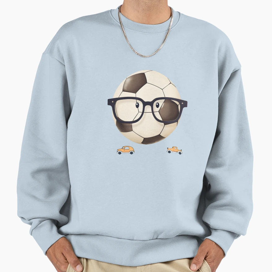 Soccer Ball Player Funny Athlete Sweatshirt - Casual Everyday Wear Unisex - T-Shirt, Sweatshirt, Hoodie
